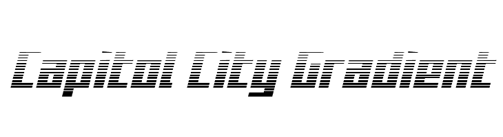 Capitol City Gradient  免费字体下载