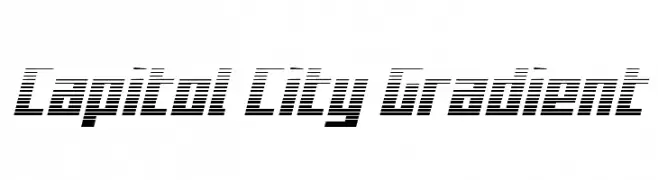 Capitol City Gradient  تنزيل الخطوط