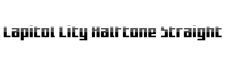 Capitol City Halftone Straight  Fuentes Gratis Descargar