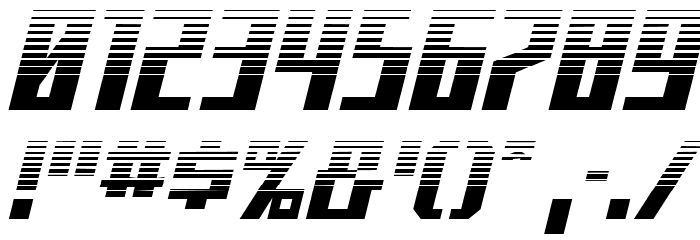 Capitol City Halftone Font Alte caractere