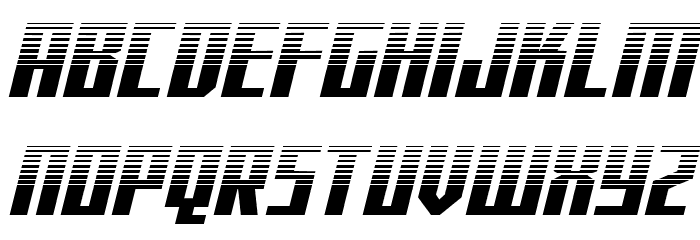 Capitol City Halftone Font Litere mari