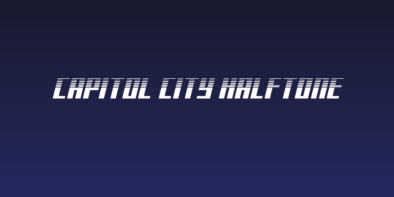Capitol City Halftone Social Header