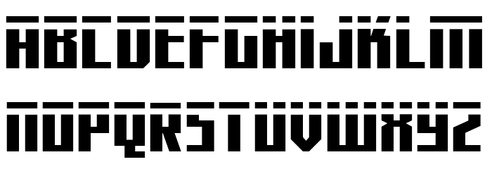 Capitol City Laser Straight Font UPPERCASE