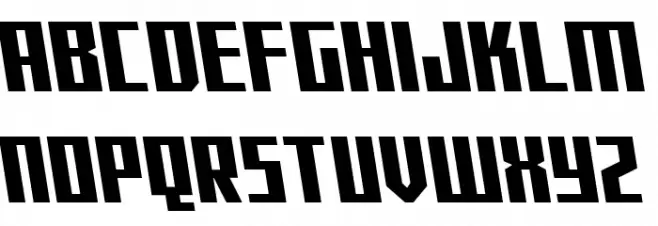 Capitol City Semi-Leftalic Шрифта ВЕРХНИЙ