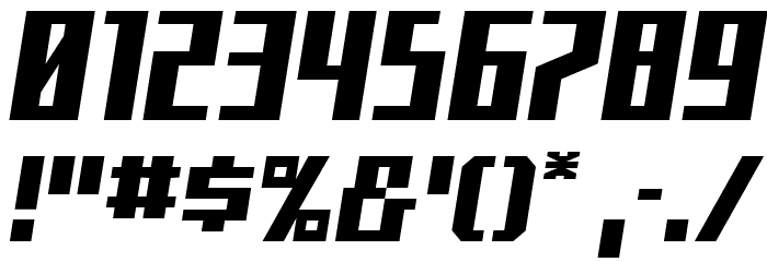 Capitol City Semi-Straight Font Alte caractere