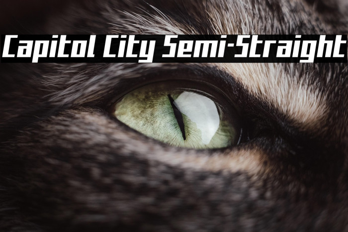 Capitol City Semi-Straight Example 3