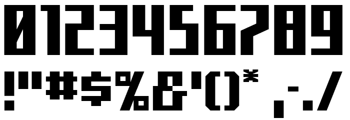 Capitol City Straight Font Alte caractere