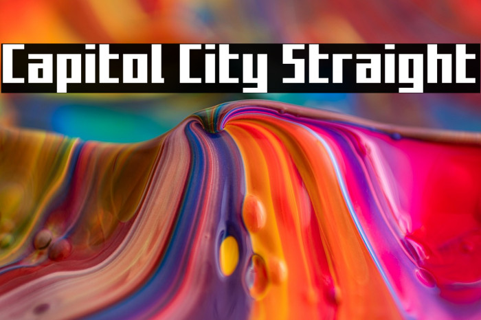 Capitol City Straight Example 1