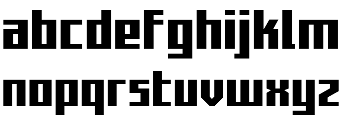 Capitol City Straight Font Litere mici