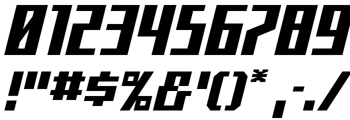 Capitol City Font OTHER CHARS