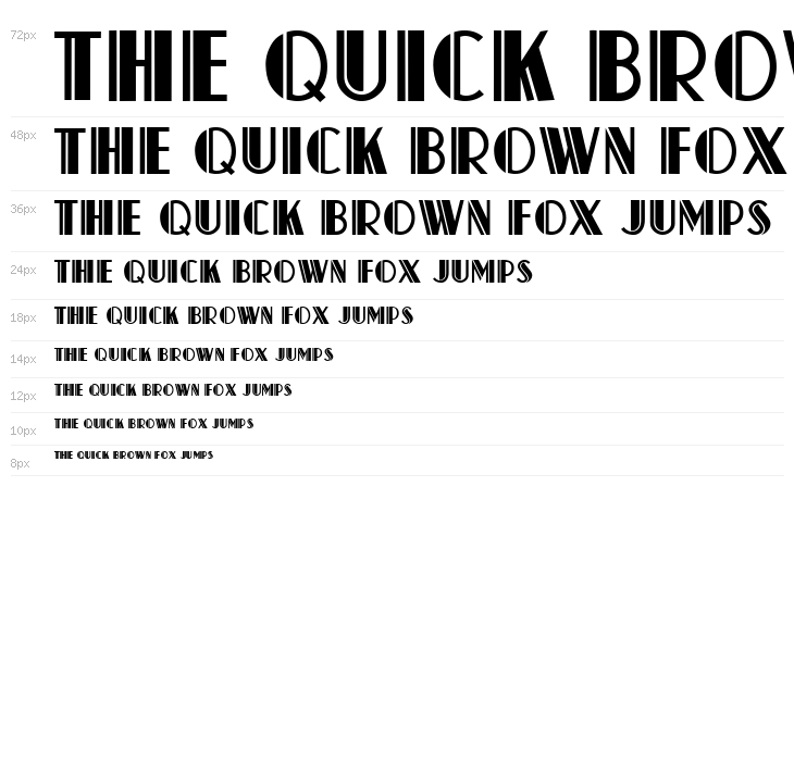 Capitol Deco Waterfall