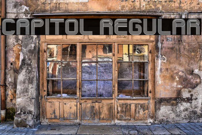 Capitol Regular Example 1