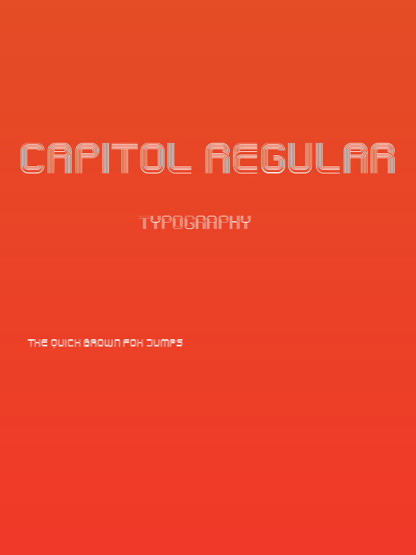 Capitol Regular Poster