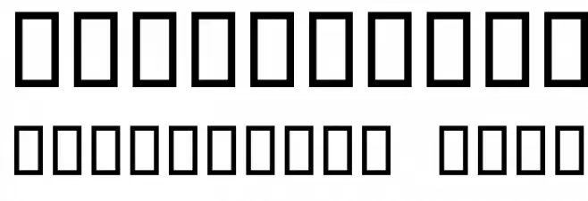 Capitular Moldurada 2 Font OTHER CHARS