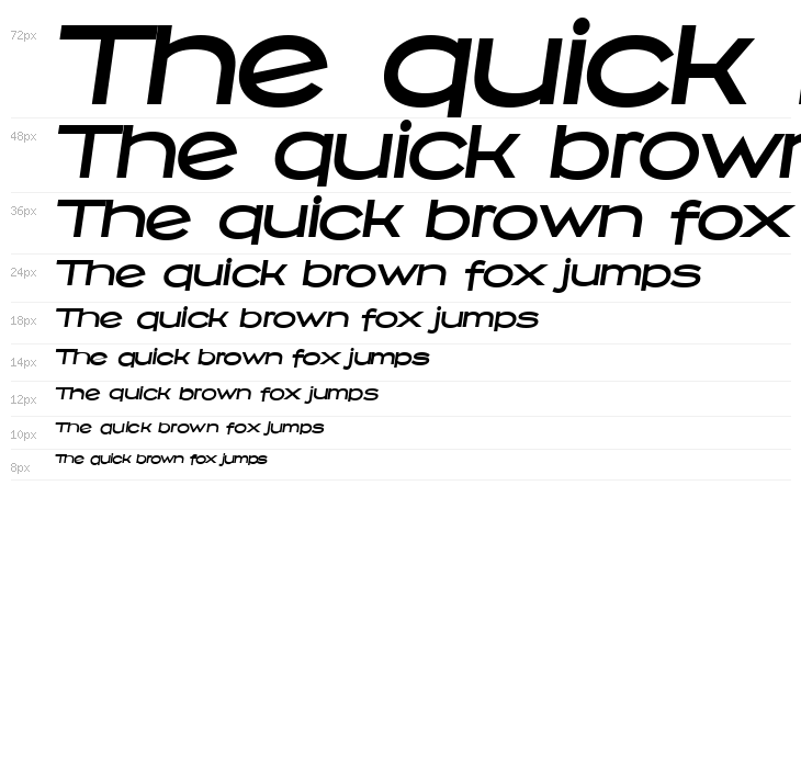 Capoon PERSONAL USE Bold Italic Waterfall