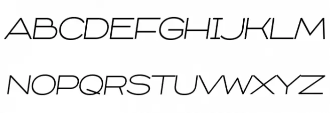 Capoon PERSONAL USE Light Italic Schriftart Groß