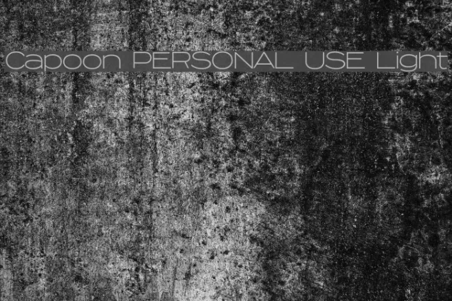 Capoon PERSONAL USE Light Example 2