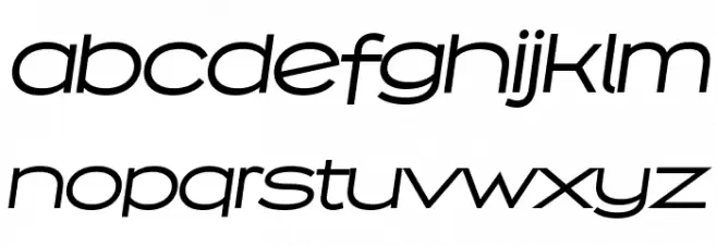 Capoon PERSONAL USE Medium Italic Schriftart Kleinbuchstaben