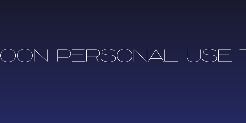 Capoon PERSONAL USE Thin Social Header