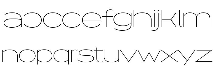 Capoon PERSONAL USE Thin Font LOWERCASE