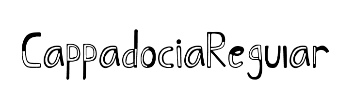 Cappadocia Regular  Fuentes Gratis Descargar