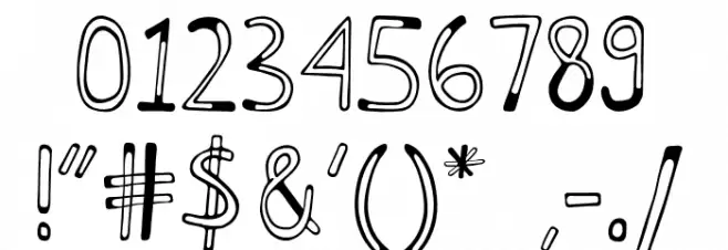 Cappadocia Regular Font OTHER CHARS