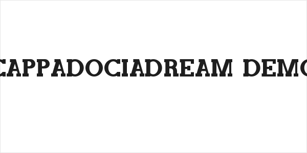 CappadociaDream Demo Logo