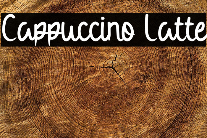 Cappuccino Latte Example 2