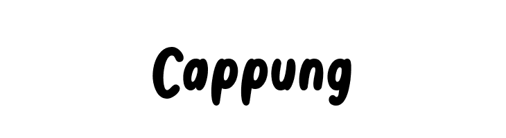 Cappung  Descarca Fonturi Gratis