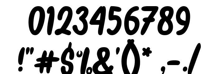 Cappung Font OTHER CHARS
