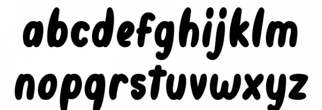 Cappung Font Litere mici