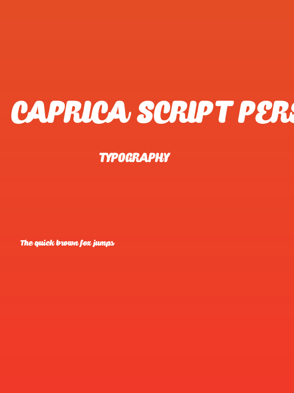 Caprica Script Personal Use Poster