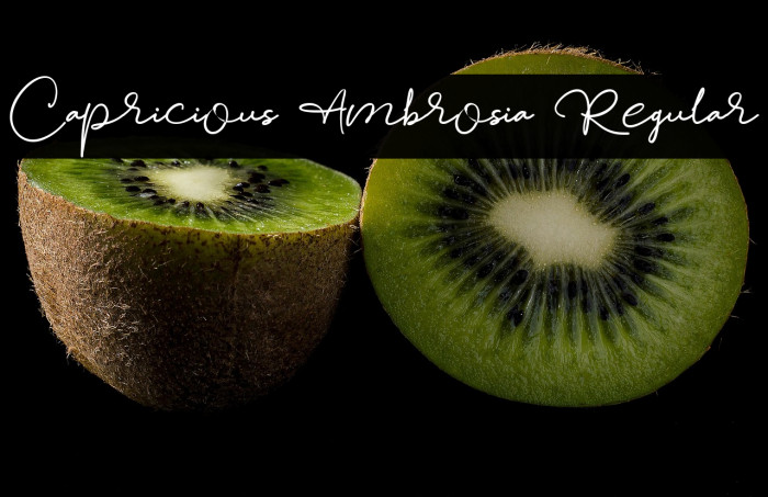 Capricious Ambrosia Regular Example 3