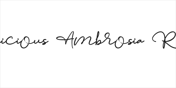 Capricious Ambrosia Regular Logo