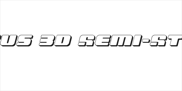 Capricus 3D Semi-Straight Logo