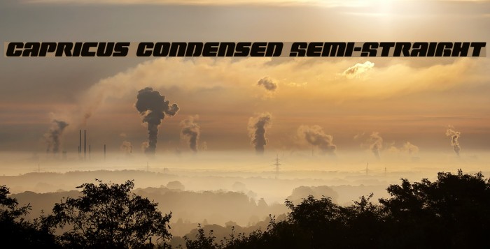 Capricus Condensed Semi-Straight Example 2