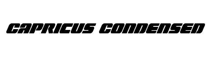 Capricus Condensed  Frei Schriftart Herunterladen