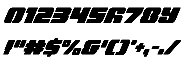 Capricus Condensed Font OTHER CHARS