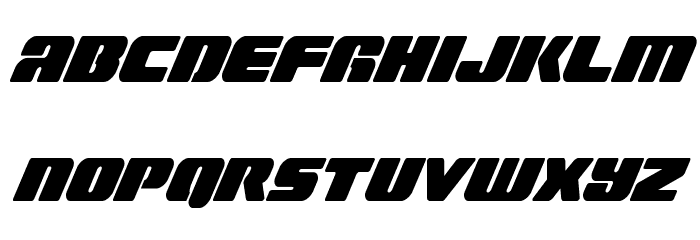 Capricus Condensed Font LOWERCASE