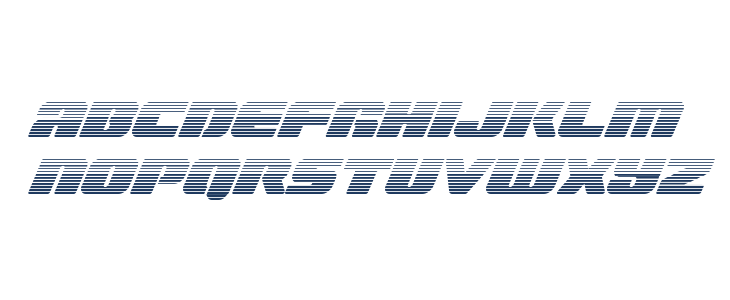 Capricus Gradient Lowercase