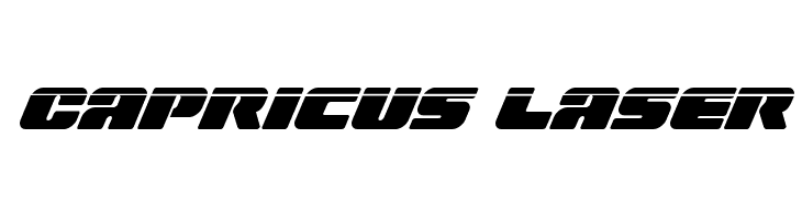 Capricus Laser  Fuentes Gratis Descargar