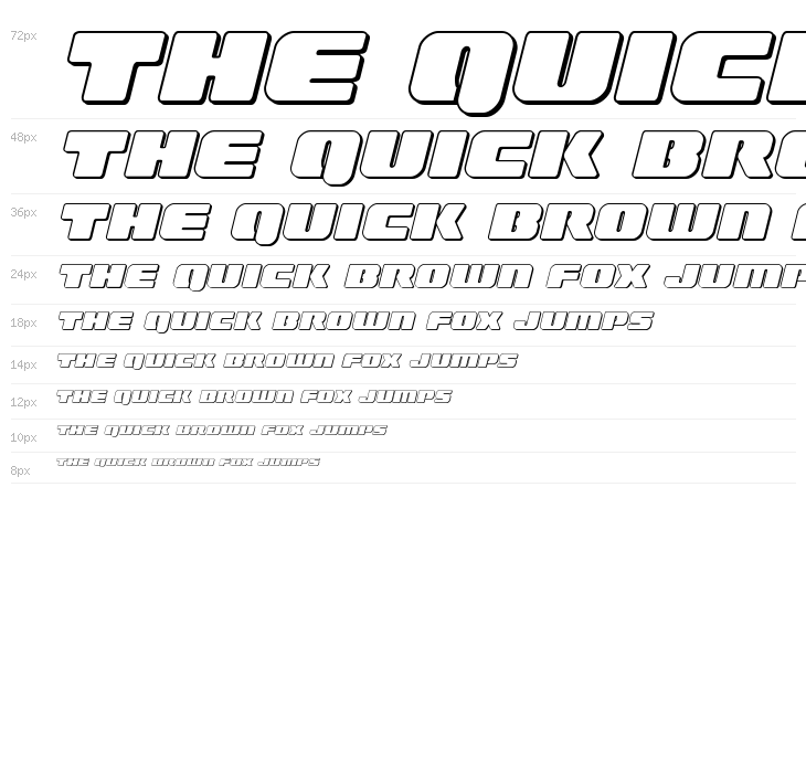 Capricus Outline Semi-Straight Waterfall