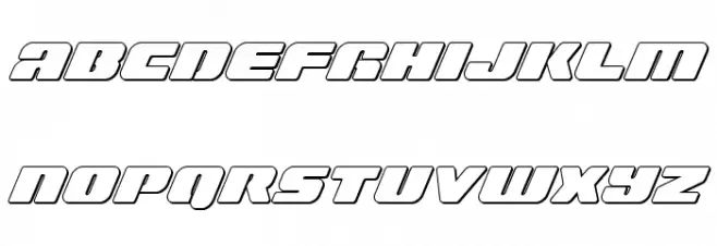 Capricus Outline 字体 小写