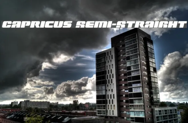 Capricus Semi-Straight Example 1