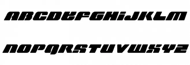 Capricus Skewed Polices MAJUSCULES
