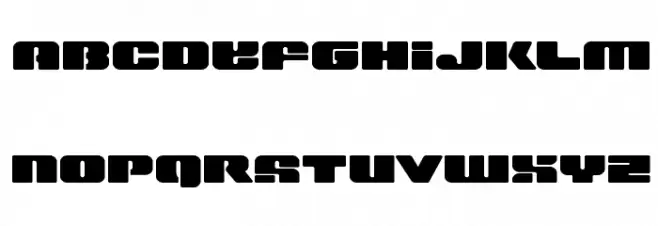 Capricus Straight Expanded Fonte MAIÚSCULAS