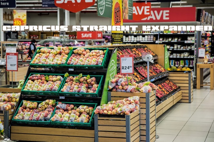 Capricus Straight Expanded Example 3