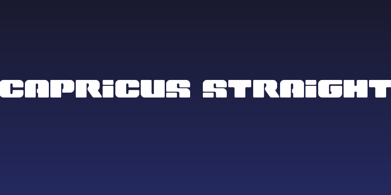 Capricus Straight Social Header