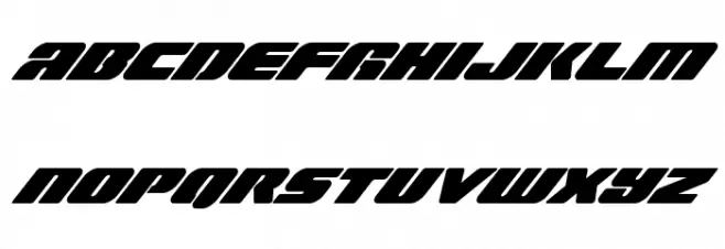 Capricus Super-Italic خط أحرف صغيرة