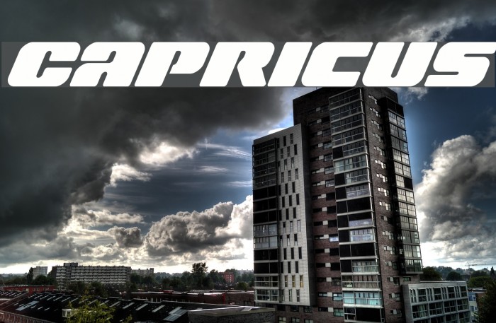 Capricus Font examples